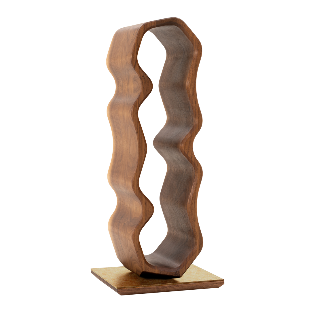 Max Levi® WARP American Walnut - WINE RACK